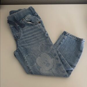 GAP x Disney Faded Mickey Denim Jeans